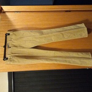 Womens ralph lauren courdary pants tan sz 12 inseam 31 inseam see pics of 2 spot